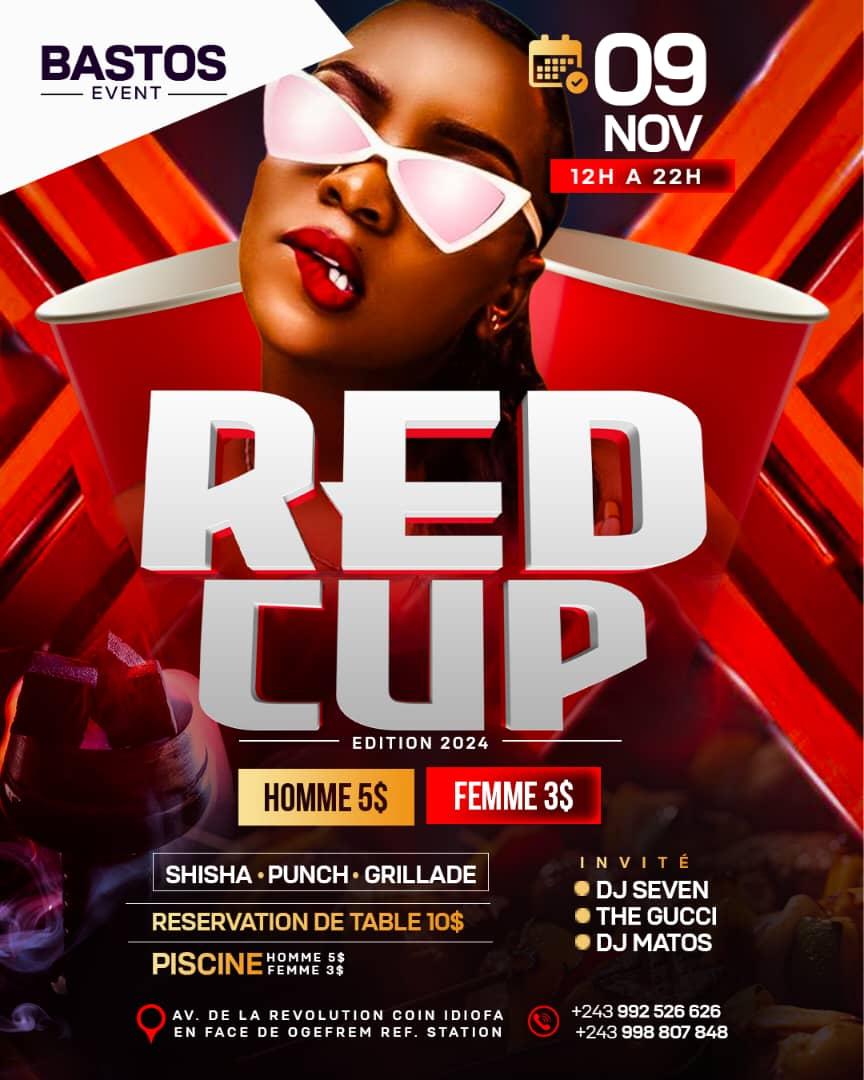 Cup red